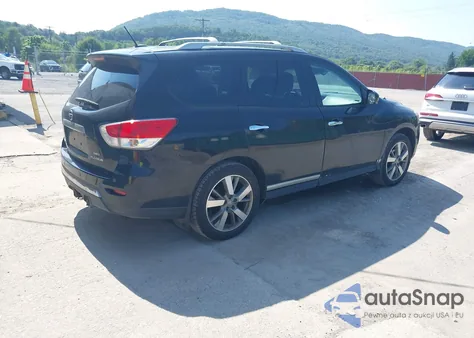 2013 Nissan Pathfinder Platinum from USA, damaged, VIN 5N1AR2MM8DC613065